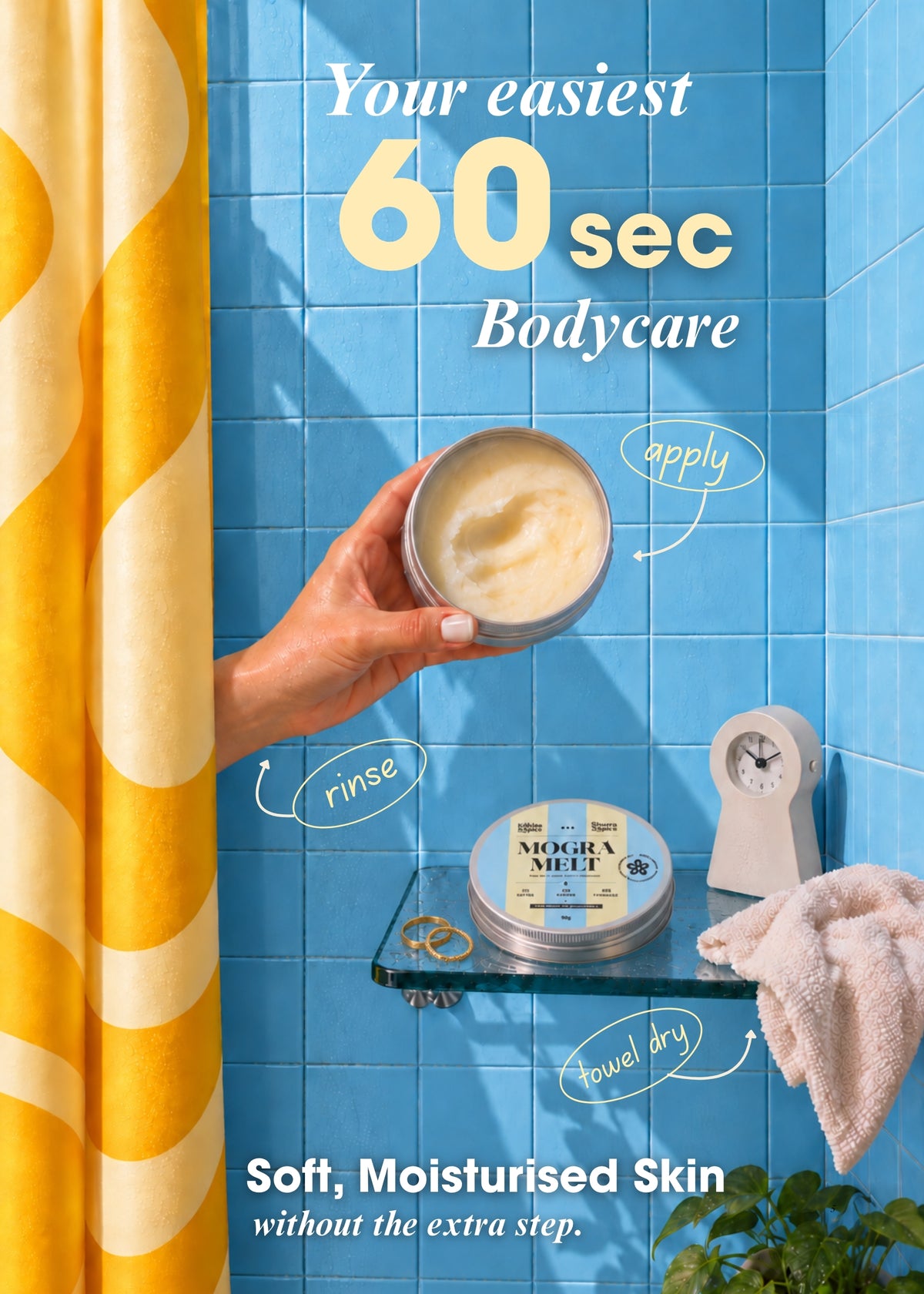 Mogra Melt In-shower Moisturiser