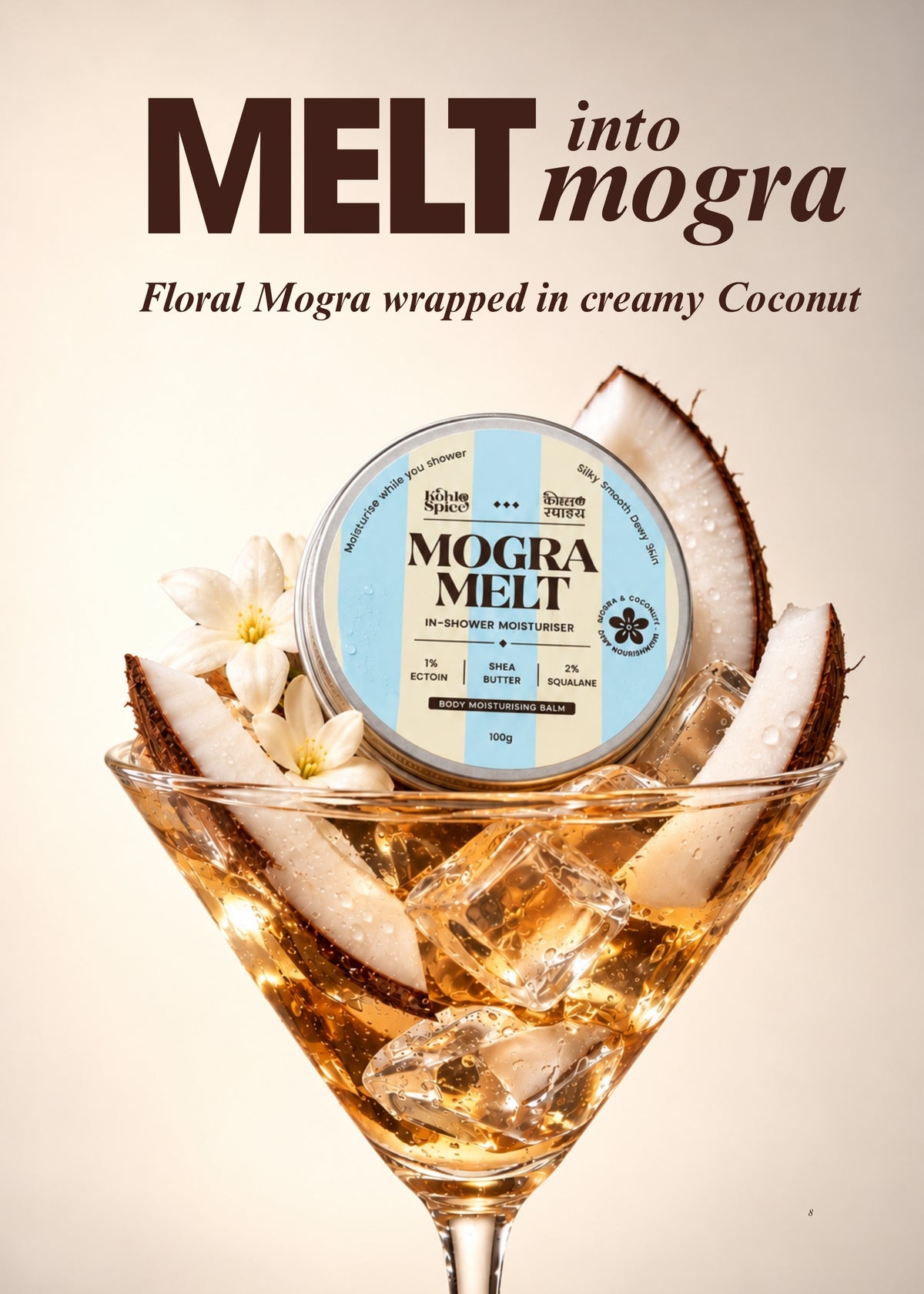 Mogra Melt In-shower Moisturiser